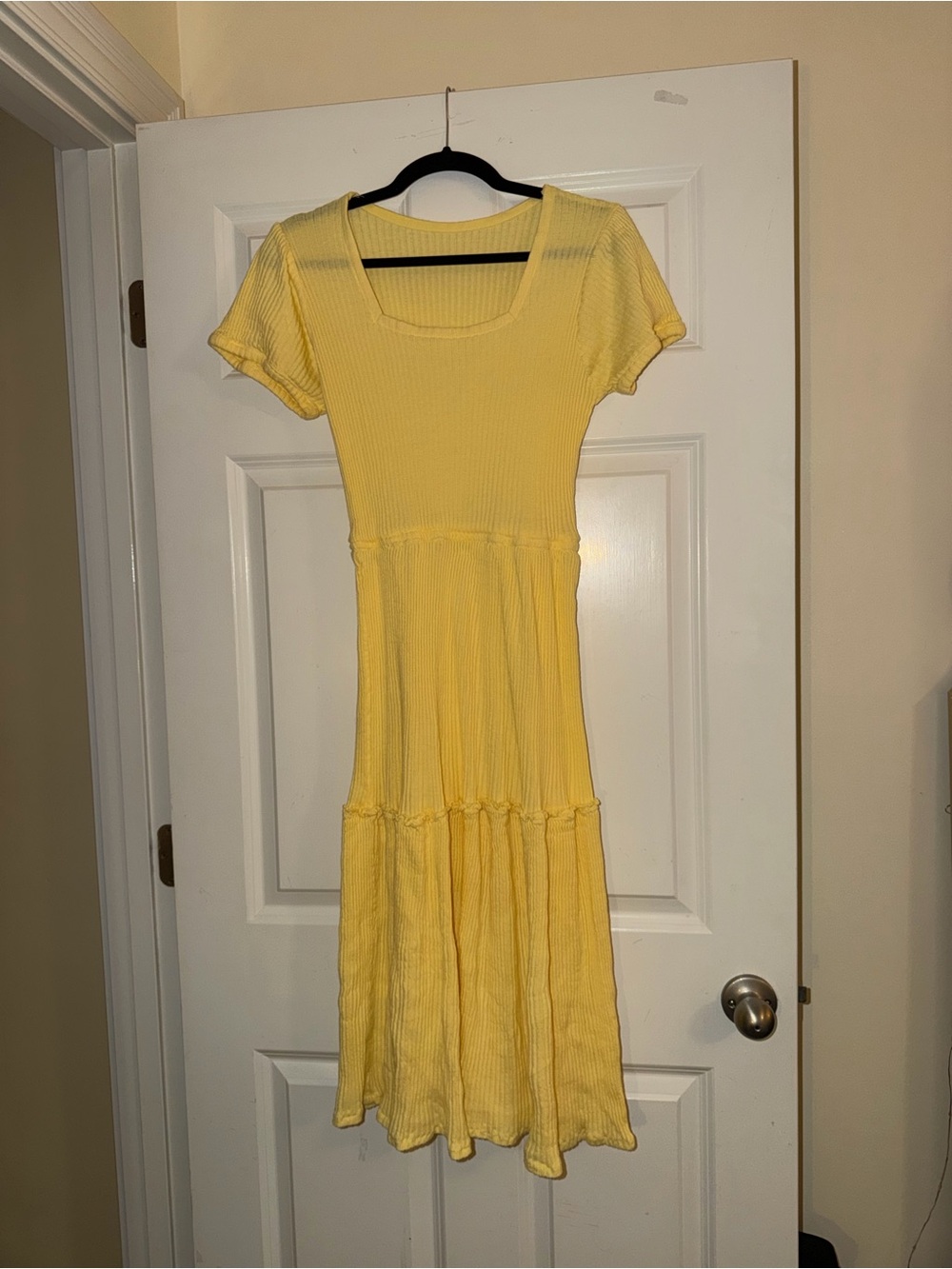 Yellow Midi Dress